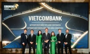Vietcombank nhận cú đúp giải thưởng Euromoney 2025