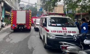 Cháy nhà ở Hà Nội, 5 người tử vong Cháy nhà ở Hà Nội, 5 người tử vong